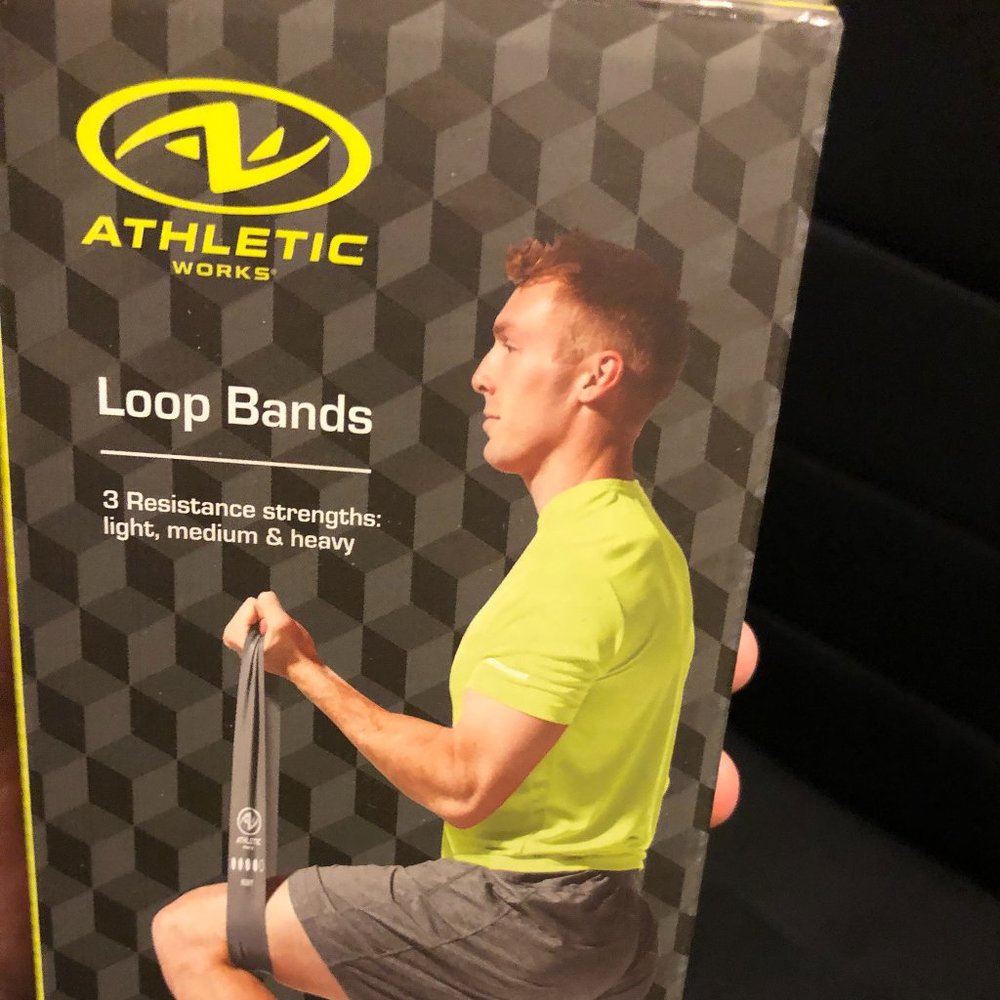 Athletic Works brand - set of 3 resistance bands
